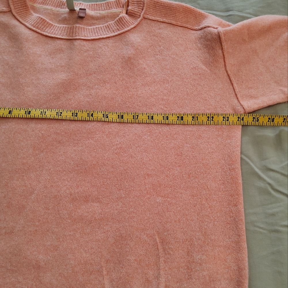 Anthropologie Pilcro Emmeline Boat Neck Cashmere Sweater Size L - Picture 8 of 9